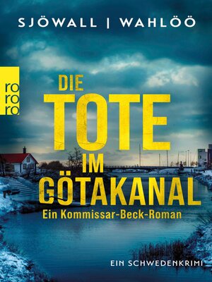 cover image of Die Tote im Götakanal